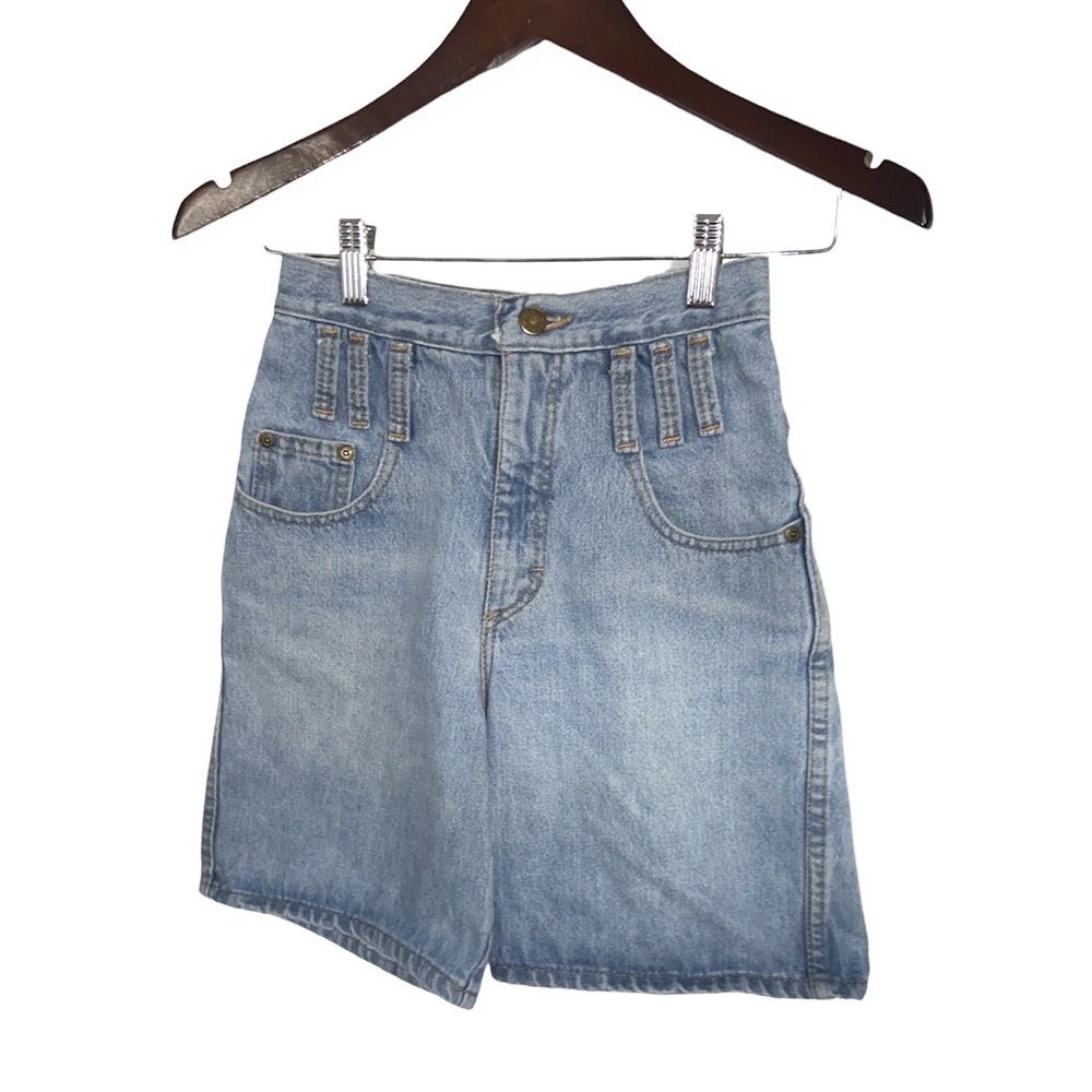 Vintage Zena Denim high waisted dodge shorts - Picture 4 of 10